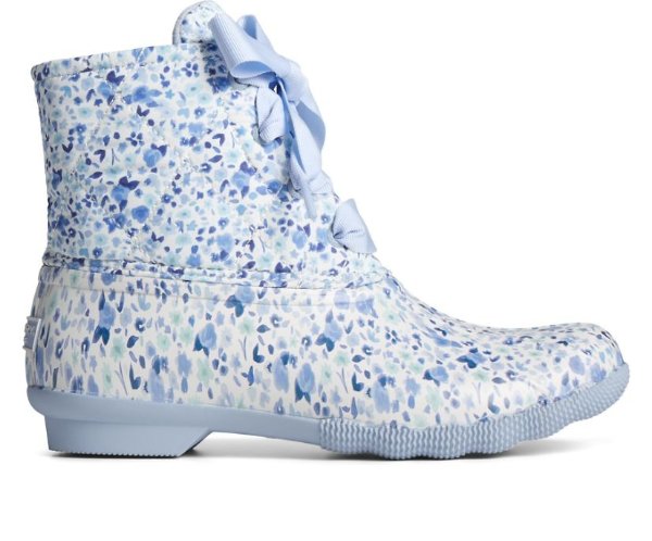 Saltwater Floral Duck Boot