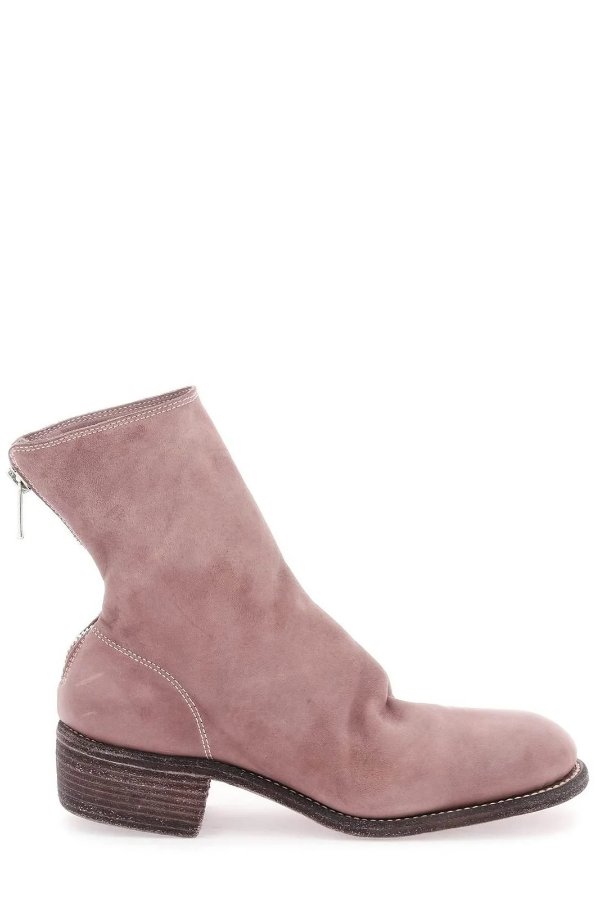 796 Back Zipped Ankle Boots – Cettire