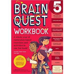 幼小 Brain Quest习题册 卡片热卖，宅家学习好帮手