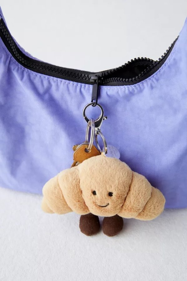 Animal Plushie Bag Charm & Keychain