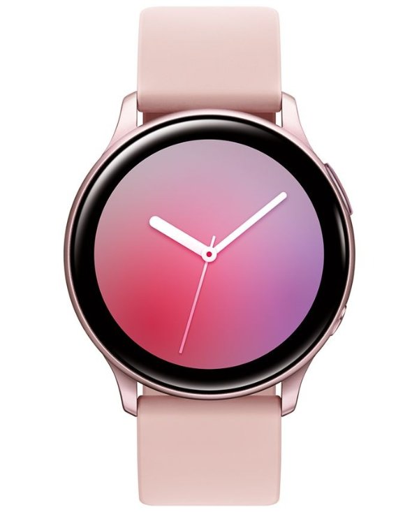 Galaxy Active 2 Blush Silicone Strap Touchscreen Smart Watch 40mm