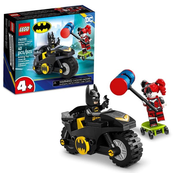Super Heroes Batman Versus Harley Quinn 76220 42 pieceBuilding Set Multi-color