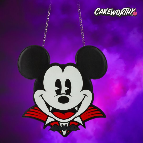 Mickey Mouse Vampire Glow-in-the-Dark Crossbody Bag by Cakeworthy