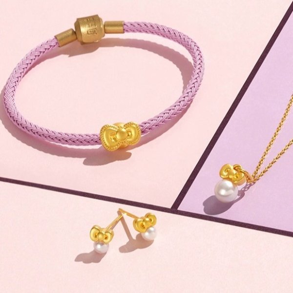Sanrio characters 999 Gold Earring - 92634E | Chow Sang Sang Jewellery
