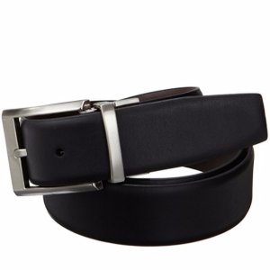 Calvin Klein Men's Smooth Leather Reversible Belt