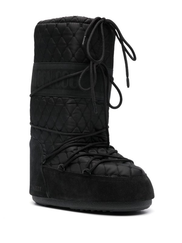 Icon quilted snow boots