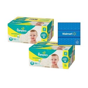 Pampers Diapers, Choose Your Size @ Walmart