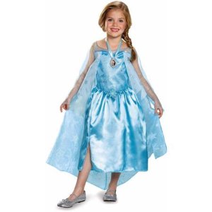 Frozen Elsa公主经典女孩儿洋装