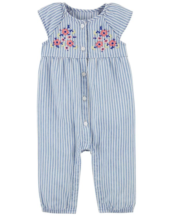Embroidered Jumpsuit