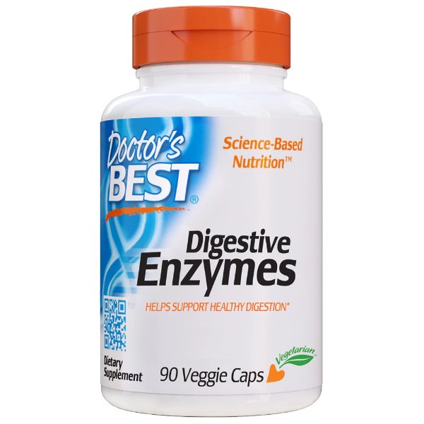 Digestive Enzymes -- 90 Veggie Caps
