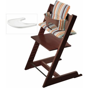 Stokke Tripp Trapp 成长椅、baby set、坐垫和餐盘超值套装