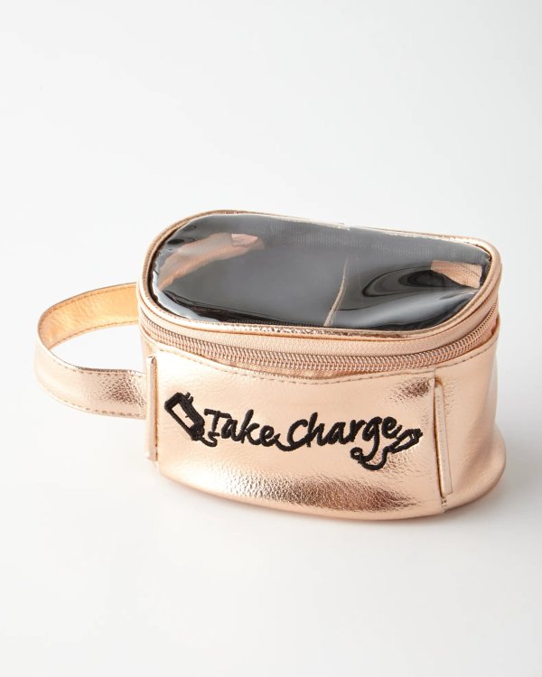 Small Take Charge Case, Rose Gold
