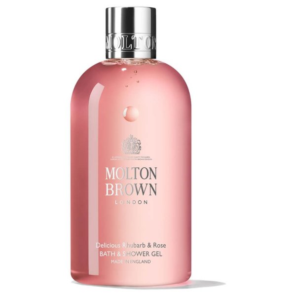 Delicious Rhubarb and Rose Bath and Shower Gel (300ml)