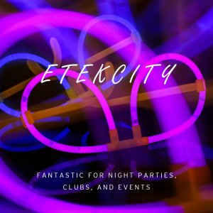 Etekcity 50 Glow Sticks Glasses / Eyeglasses Party Favors Supplies (Assorted Colors)