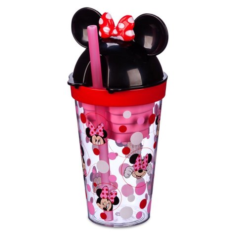 Minnie Mouse 吸管杯，内带零食碗