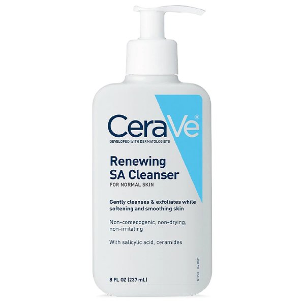 Renewing SA Body Cleanser Fragrance Free Body Wash