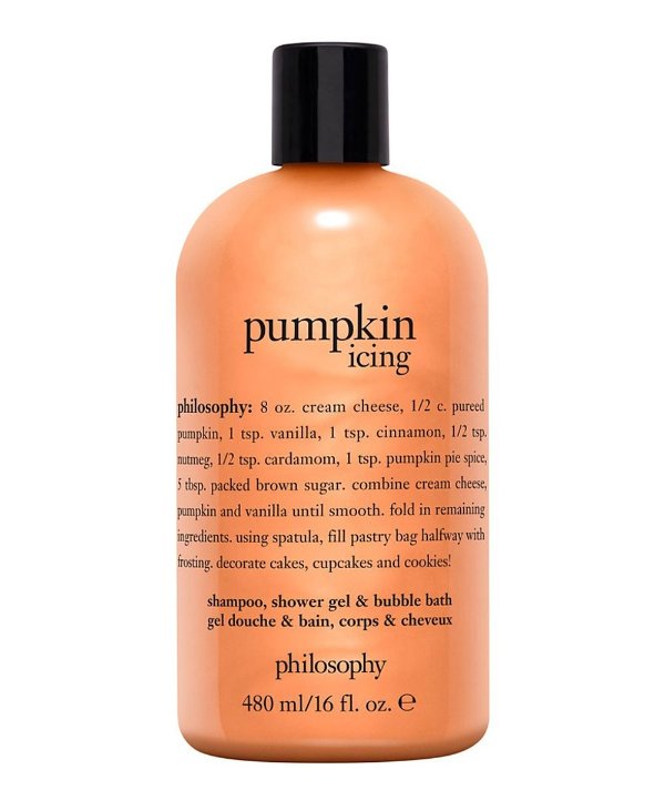 | Pumpkin Icing 16-Oz. Shampoo, Shower Gel & Bubble Bath