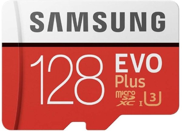 SAMSUNG 128GB EVO Plus Class 10 Micro SDXC with Adapter