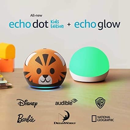 Echo Dot 4 儿童版 + Echo Glow