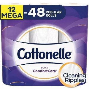 Cottonelle Ultra Soft Toilet Paper, 24 Mega Rolls