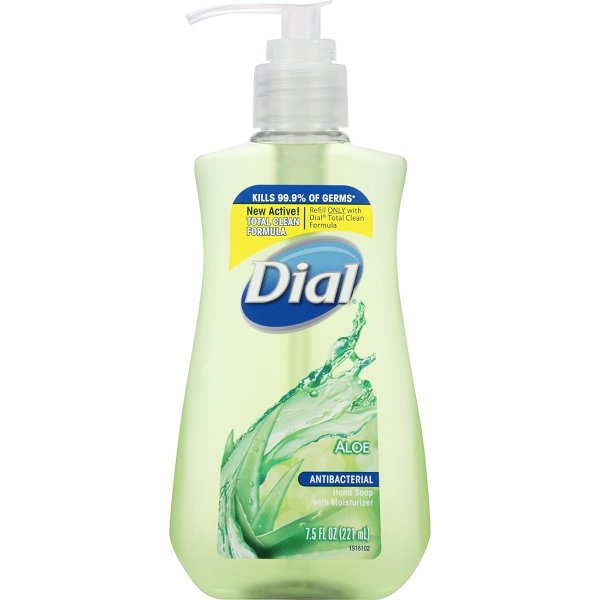 Antibacterial Liquid Hand Soap, Aloe, 7.5 Ounce