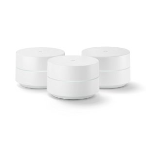 Google Wifi AC1200 Dual-Band Home Wi-Fi System (Set of 3)+$20 Newegg GC