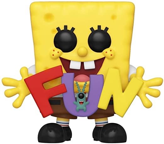 Pop! Animation: Spongebob Squarepants - Spongebob & Plankton with Fun Song Letters, Amazon Exclusive