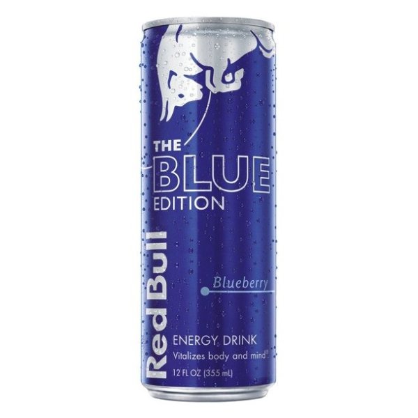 (1 Can) Red Bull Energy Drink, Blueberry, 12 Fl Oz, Blue Edition