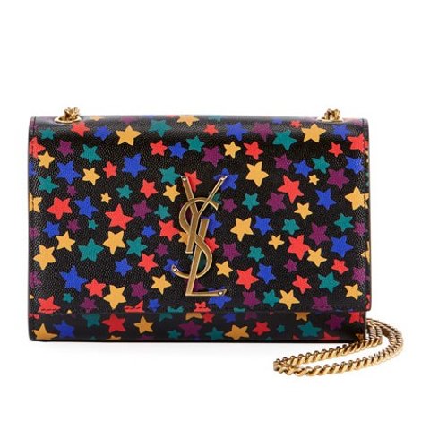 Saint LaurentKate Monogram YSL Small Star-Print Crossbody Bag