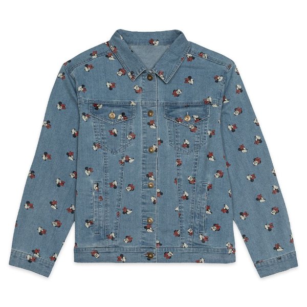 Minnie Mouse Denim Jacket for Women | shopDisney