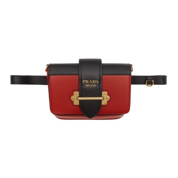 - Red Cahier Belt Bag