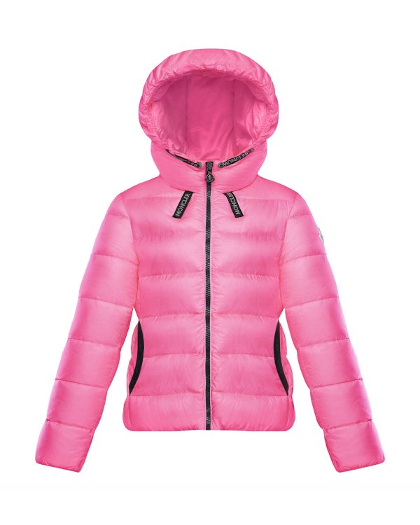 Chevril Hooded Puffer Coat, Size 4-6