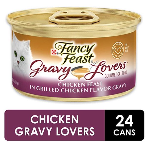 Fancy Feast 鸡肉味猫罐头 3oz 24罐