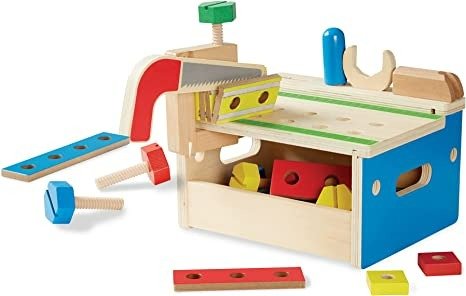 木质工具台玩具套装