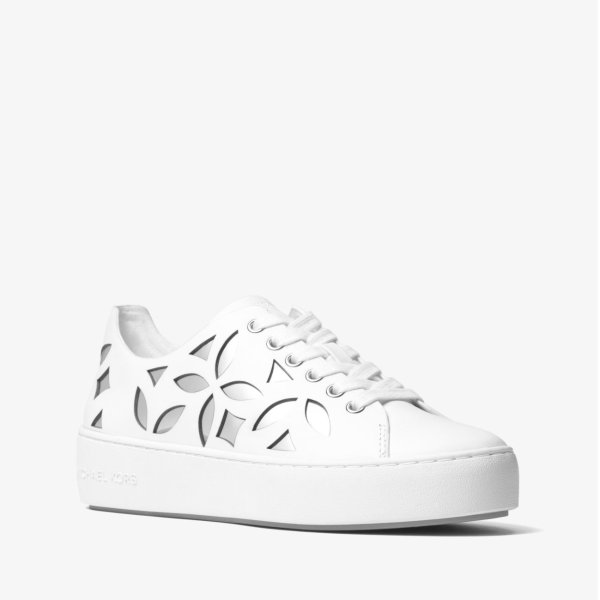 Mimi Perforated Leather Sneaker