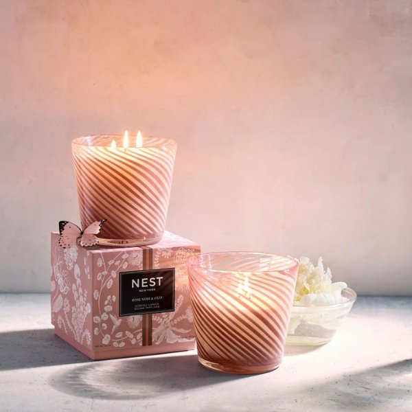 Rose Noir & Oud Specialty 3-Wick Candle