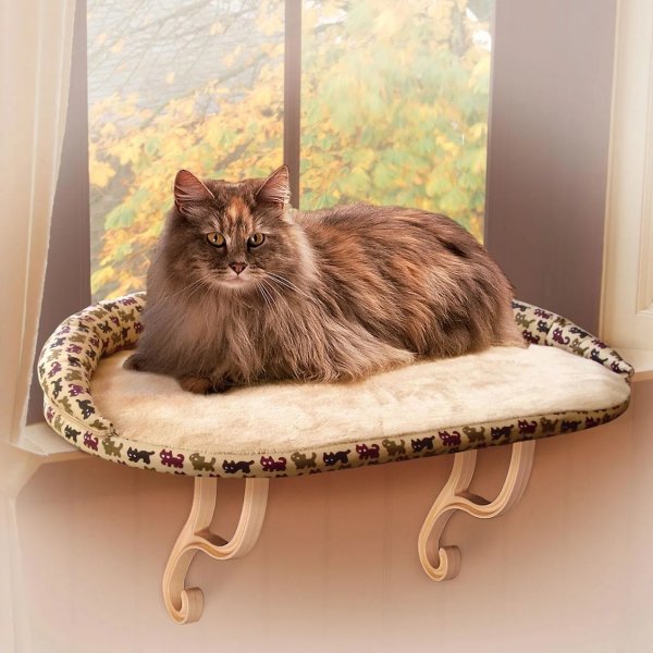 Kitty Sill Bolster Deluxe Cat Window Perch | Petco