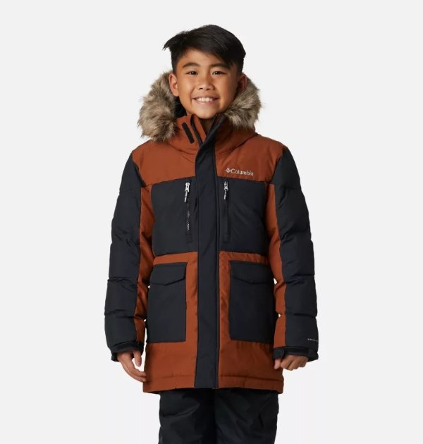 儿童 Omni-Heat™ Infinity 保暖中长款外套