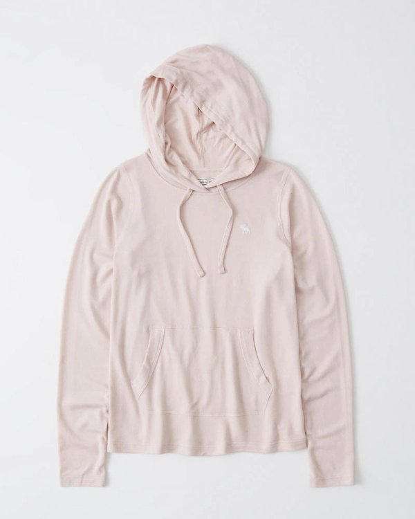 Womens Long-Sleeve Hooded Tee | Womens Up To 50% Off Select Styles | Abercrombie.com