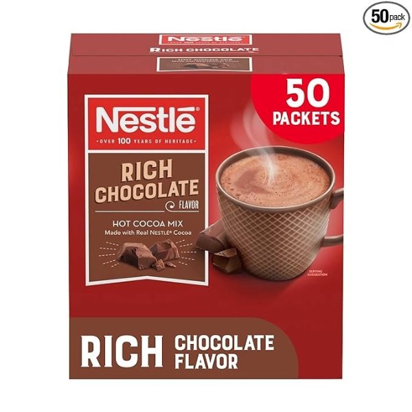 Mix, Rich Chocolate, 50 Count, 0.71 Ounce Packets
