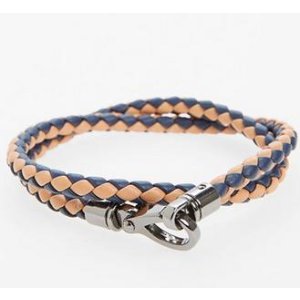 Tod's 'Scooby' Woven Leather Bracelet @ Nordstrom