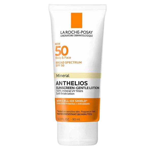 Anthelios Body & Face Mineral Sunscreen Gentle Lotion SPF 50