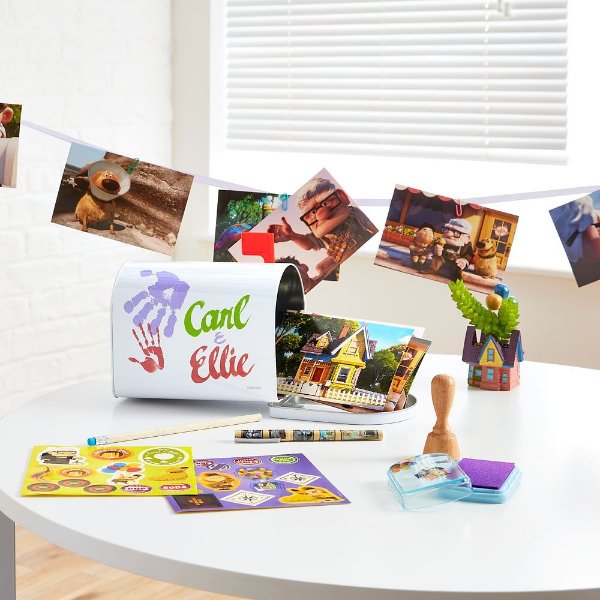 Carl & Ellie Desk Mailbox and Stationery Set – Up | shopDisney