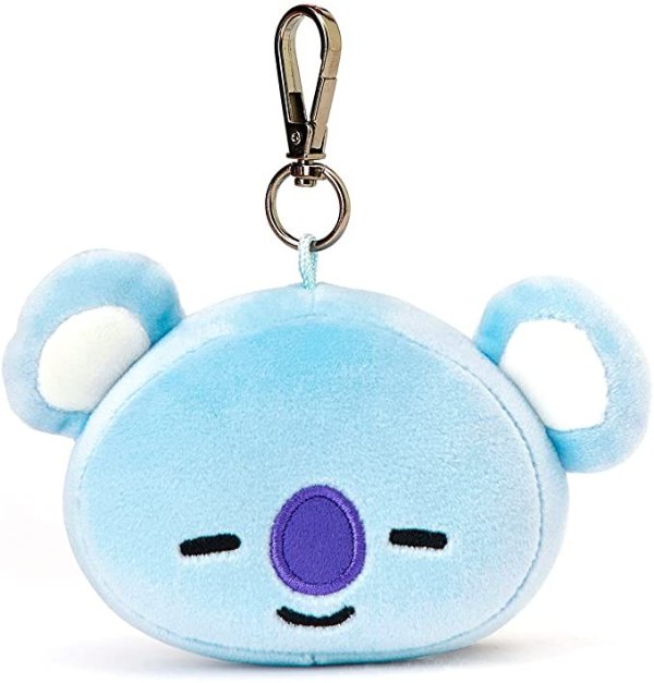 Official Merchandise by Line Friends - KOYA Character Doll Face Keychain Ring Cute Handbag Accessories
