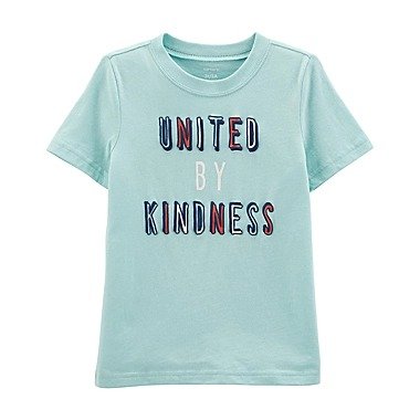 ® Size 3T "United by Kindness" Jersey Tee in Green | buybuy BABY