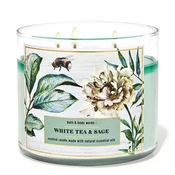 White Tea & Sage 香薰蜡烛