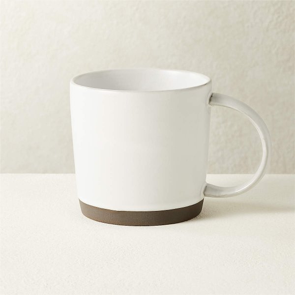 Cast Modern White Coffee Mug + Reviews | CB2