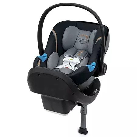 Cybex Aton M Infant Car Seat with SensorSafe and SafeLock Base, Pepper Black - Sam's Club