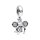 Minnie Mouse Bridal Ear Headband and Ring Double Dangle Charm by Pandora