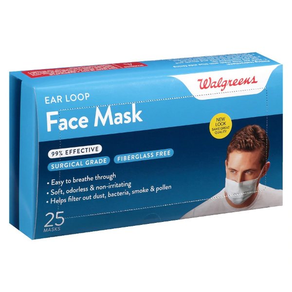 Earloop Style Face Mask